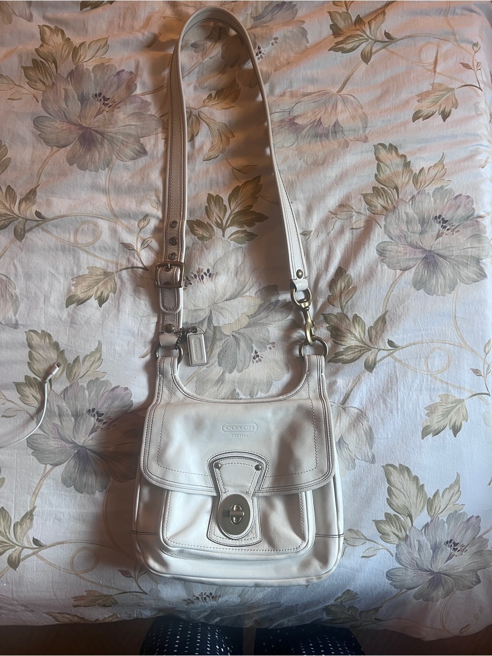Coach 65th Anniversary Legacy Hippie Crescent Bag